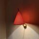 Ensemble de 2 appliques murales en laiton par Rupert Nikoll