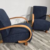Set of Lounge Chairs by Jindrich Halabala, 1940s