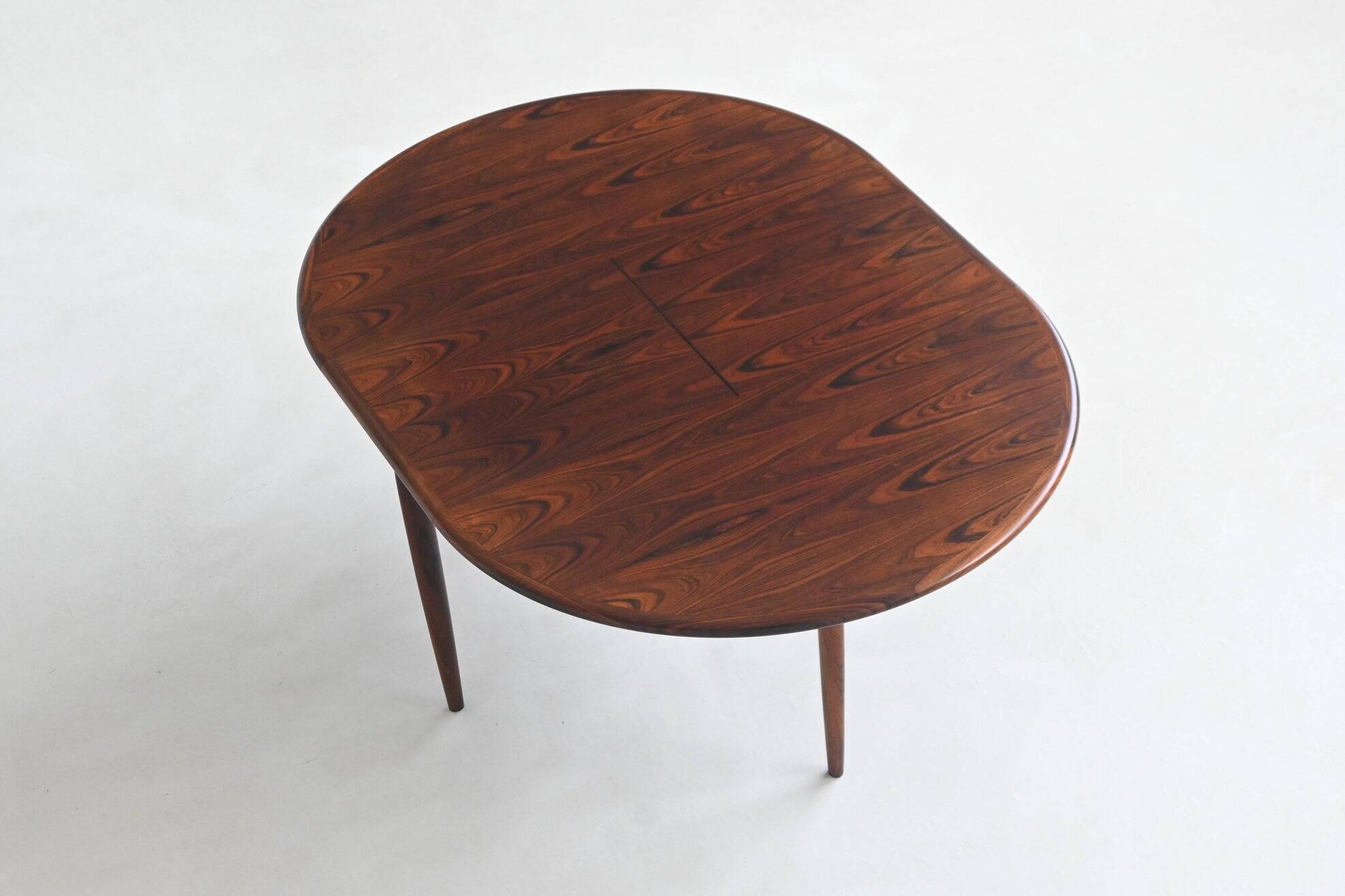 Niels Otto Moller model 15 dining table in rosewood Denmark 1960