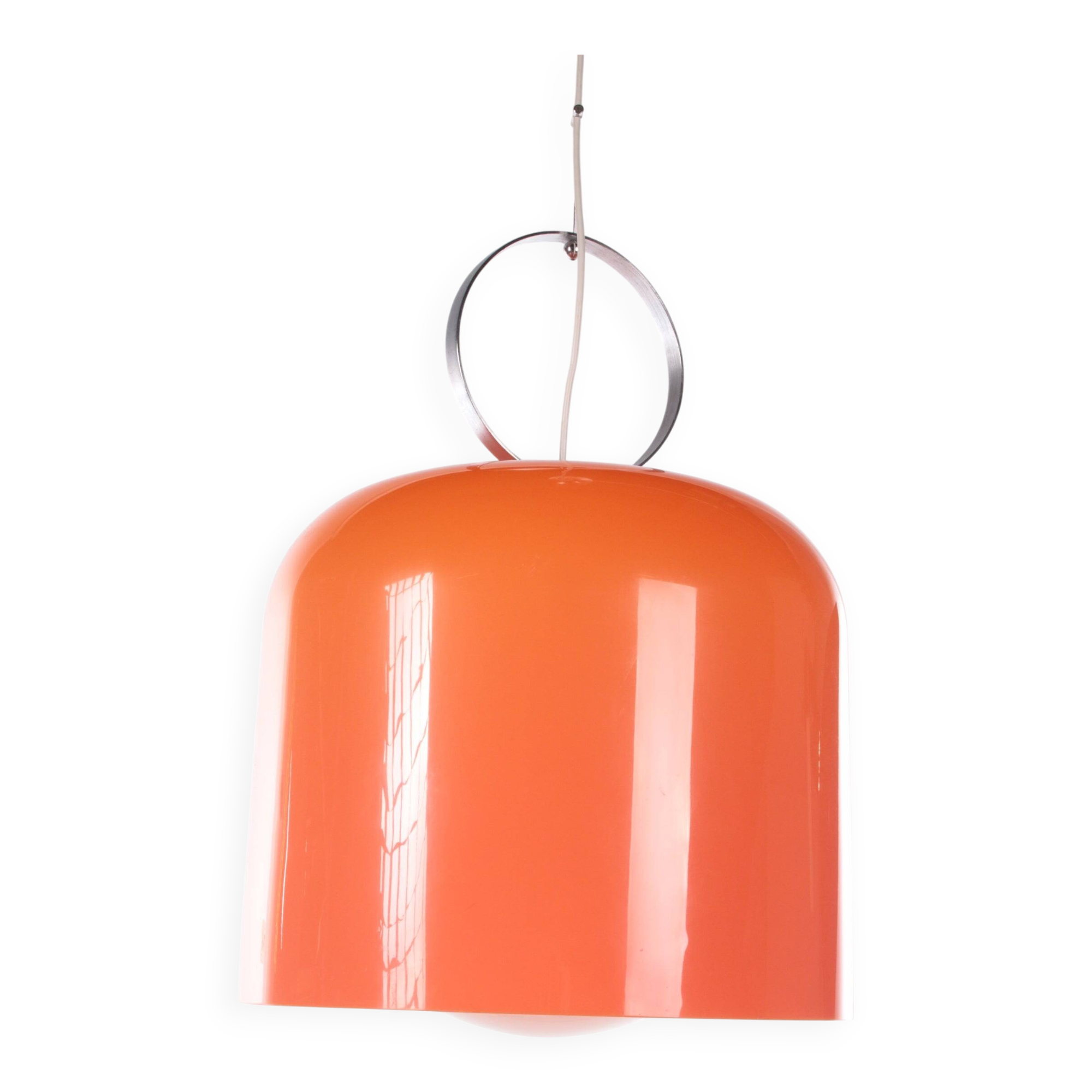 Vintage Alvise Hanging Lamp by Luigi Massoni for Guzzini - 1970s Design