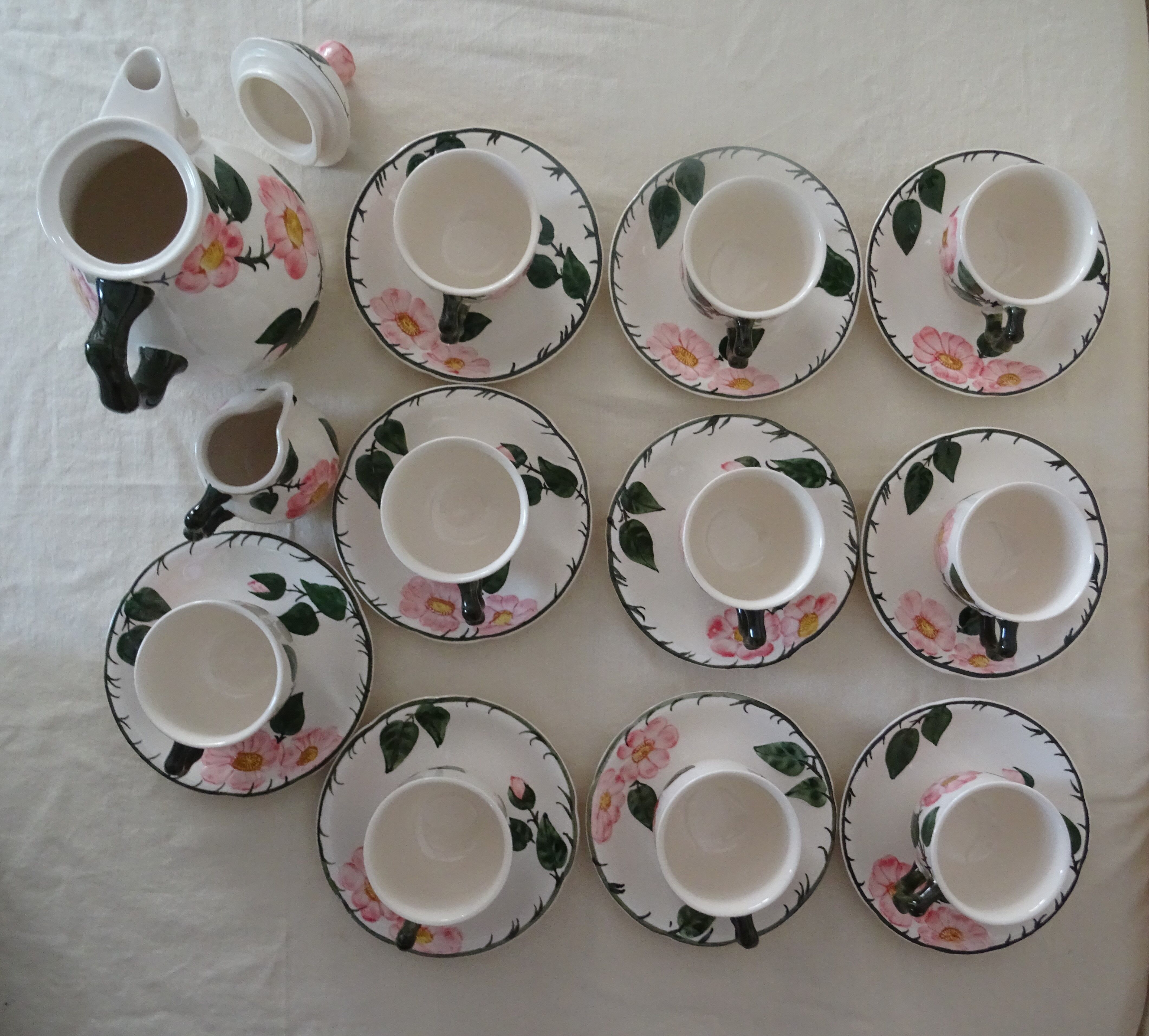 Coffee service Wild rose Villeroy & Boch flowers