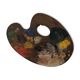 Palette de peintre en bois