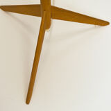 Scandinavian wooden Tripod Floor Lamp from Sweden