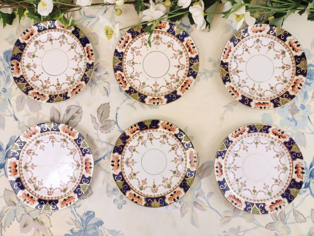 6 Royal Stafford tea plates