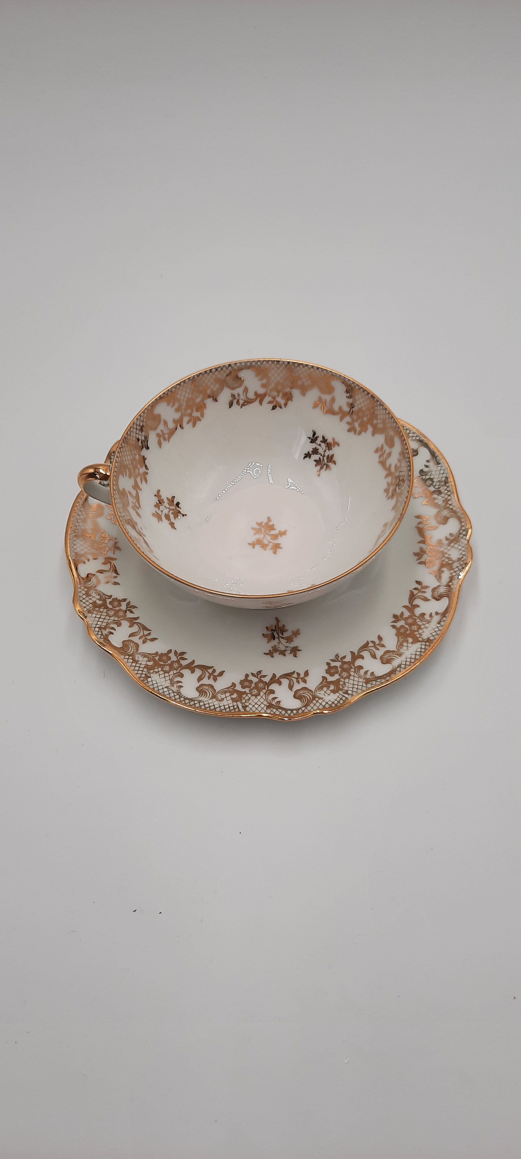 4 tea cup Limoges porcelain