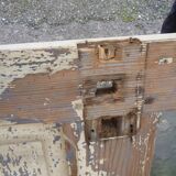 Wooden door old patina