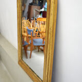 Mirror Louis Philippe gilded with gold leaf 78x105cm