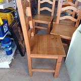 Solid pine chair