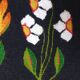 Tapis Oltenian floral, tissé à la main, Roumanie