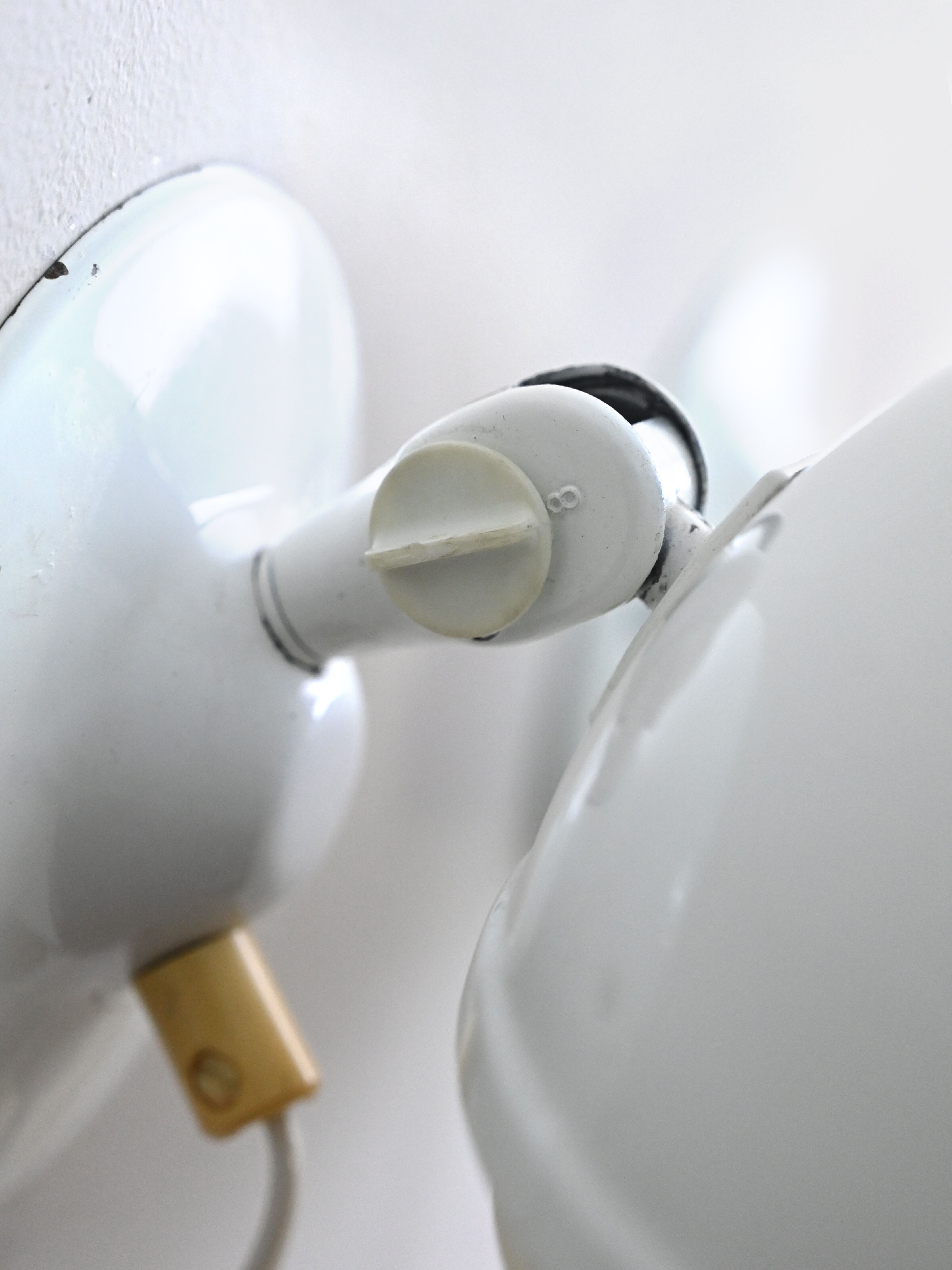 Scandinavian pair of wall sconces