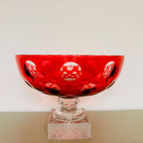 Large crystal bowl on a pedestal from Paris
