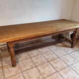 Oak farmhouse table