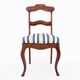 Five antique chairs, Northern Europe, around 1890. After renovation.