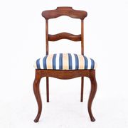 Five antique chairs, Northern Europe, around 1890. After renovation.