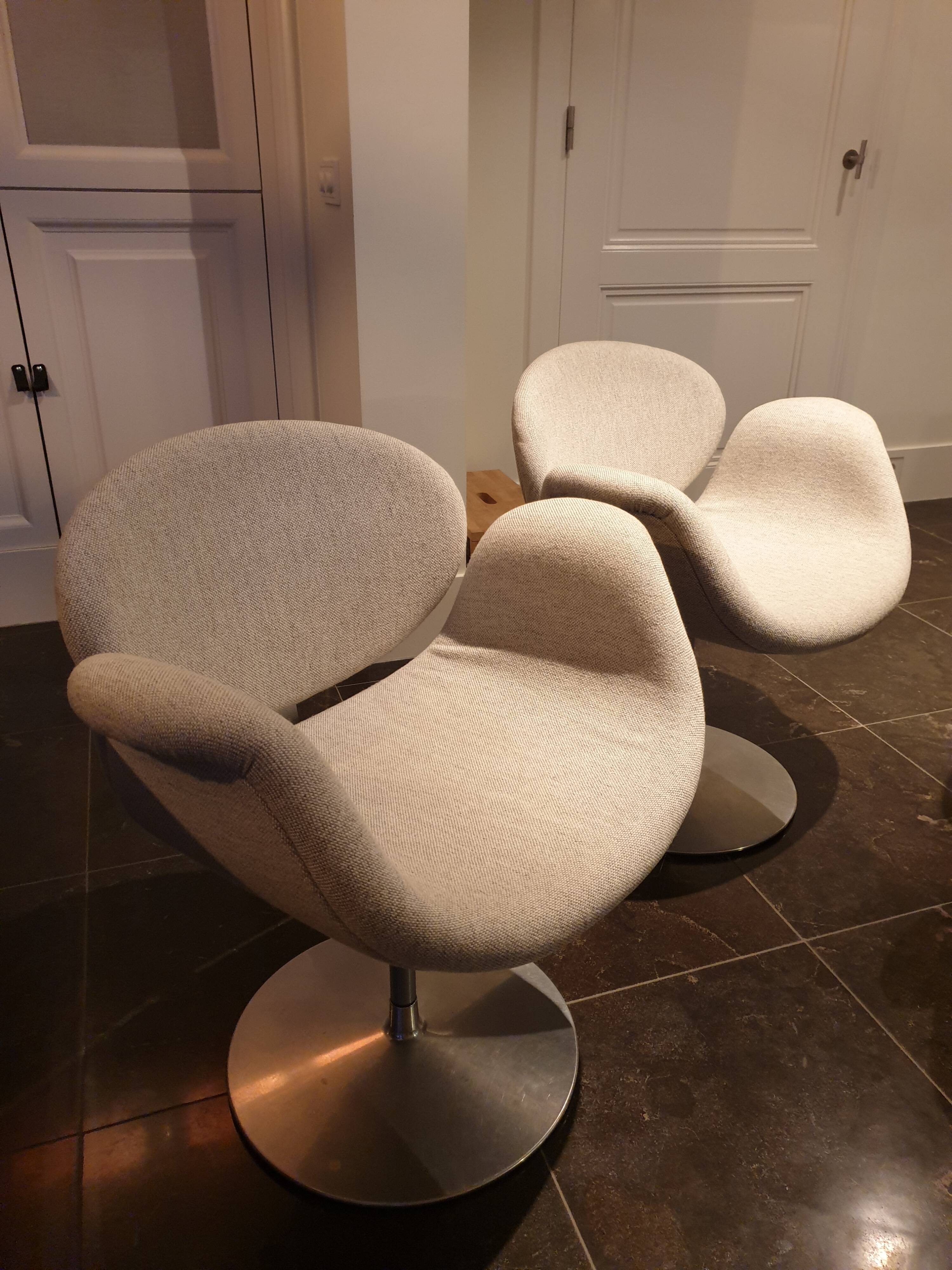 Little tulip chairs for Pierre Paulin for Artifort