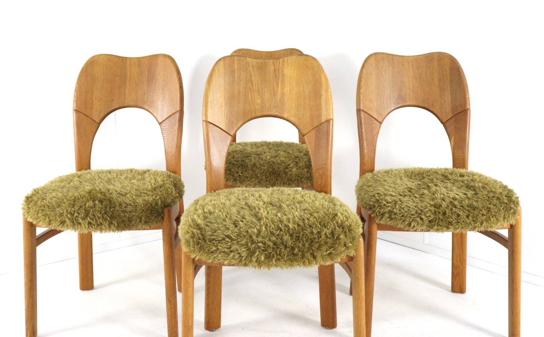 4 chaises de salle à manger en chêne 'Seest'