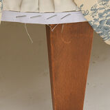 Toad armchair and its ottoman