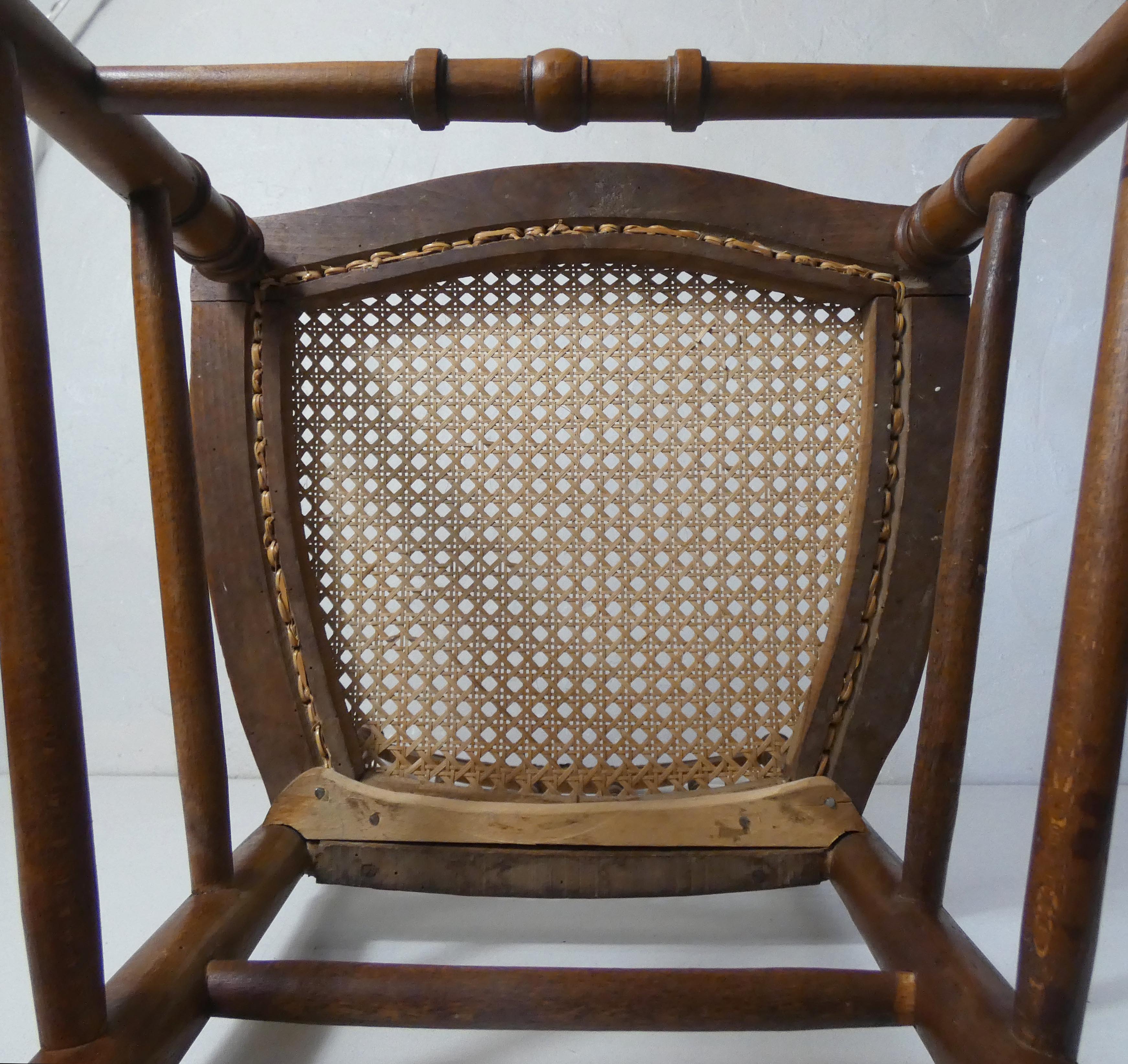Chair Louis XVI canned knot