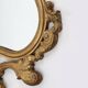 Miroir baroque belge du XXe siècle en bois doré