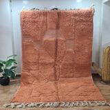 Moroccan Beni Ouarain Rug in Terracotta – Luxurious Handmade Berber Rug
