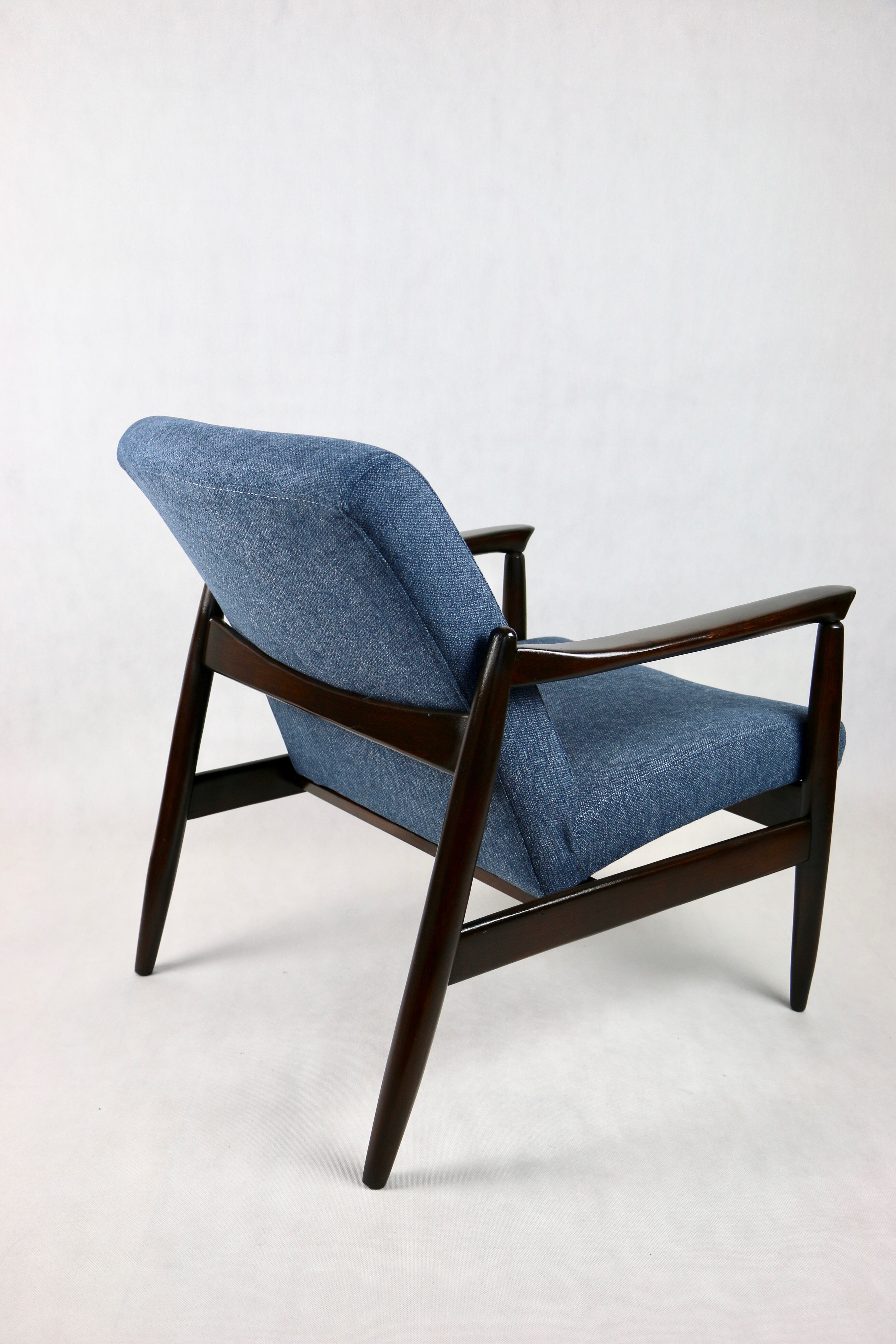 Blue Armchair by Edmund Homa, 1970s