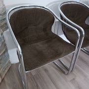 Cantilever Chairs by Gastone Rinaldi for Rima 1970s