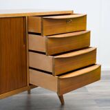 1950s walnut sideboard, fully restored