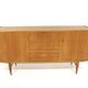 Scandinavian teak and oak enfilade, Sweden, 1960