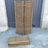 Etagere rotin ancienne