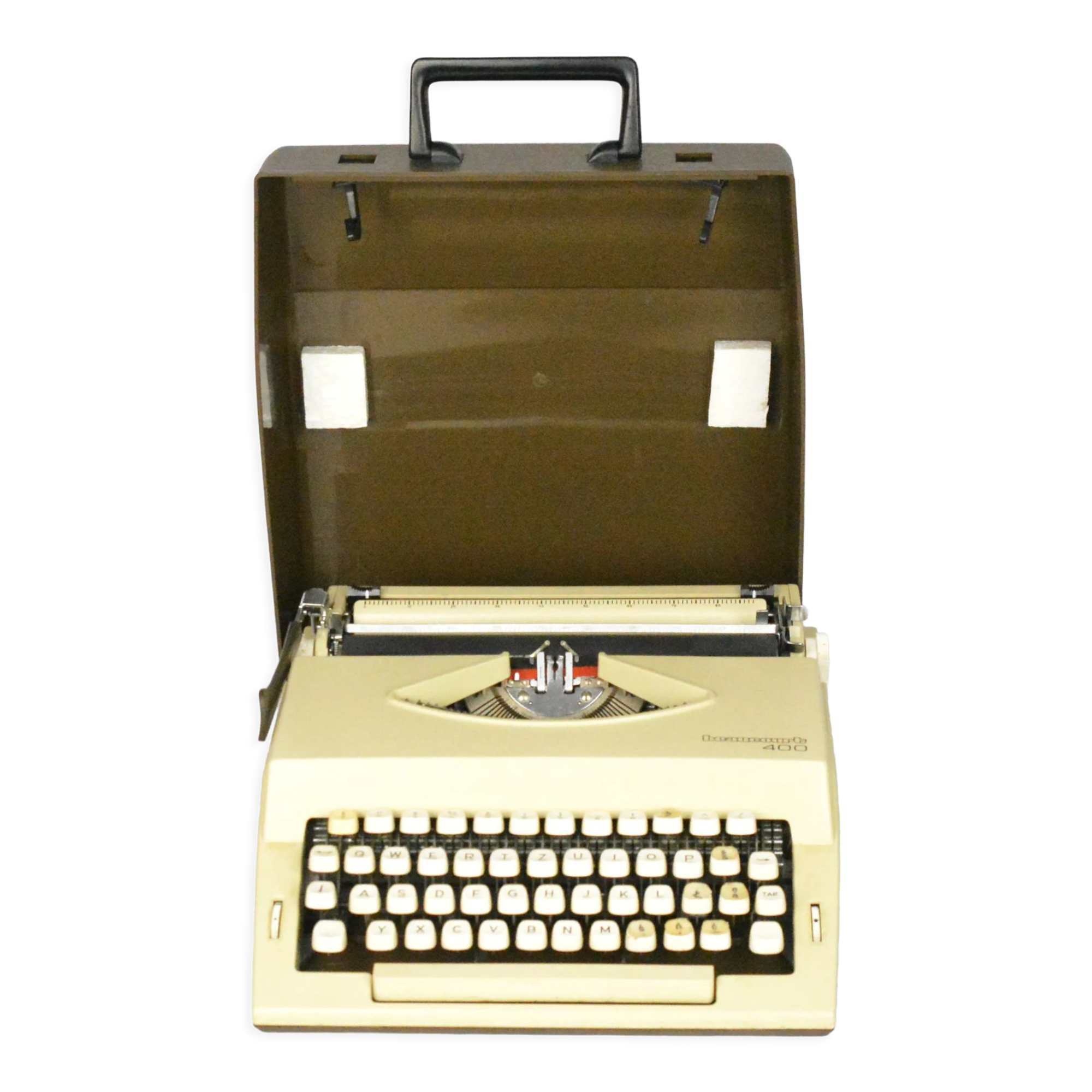 1980s Beaucourt 400 suitcase typewriter, Germany