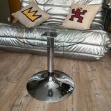 Table tulipe vitrée