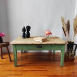 Weathered farmhouse coffee table