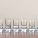 Crystal liqueur glasses, set of 6, 1970