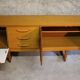 Enfilade scandinave en bois blond 1960
