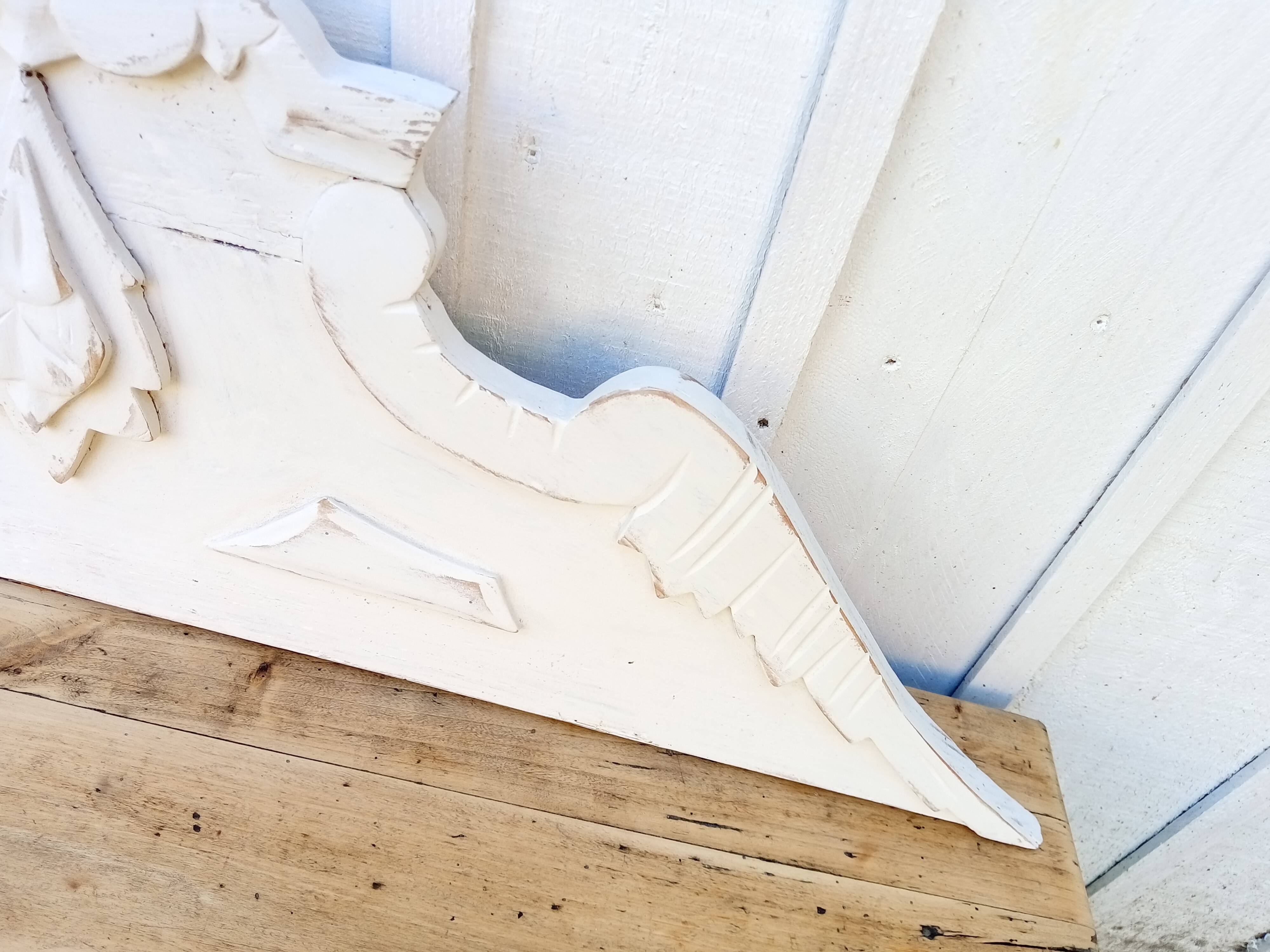 Old patinated cornice