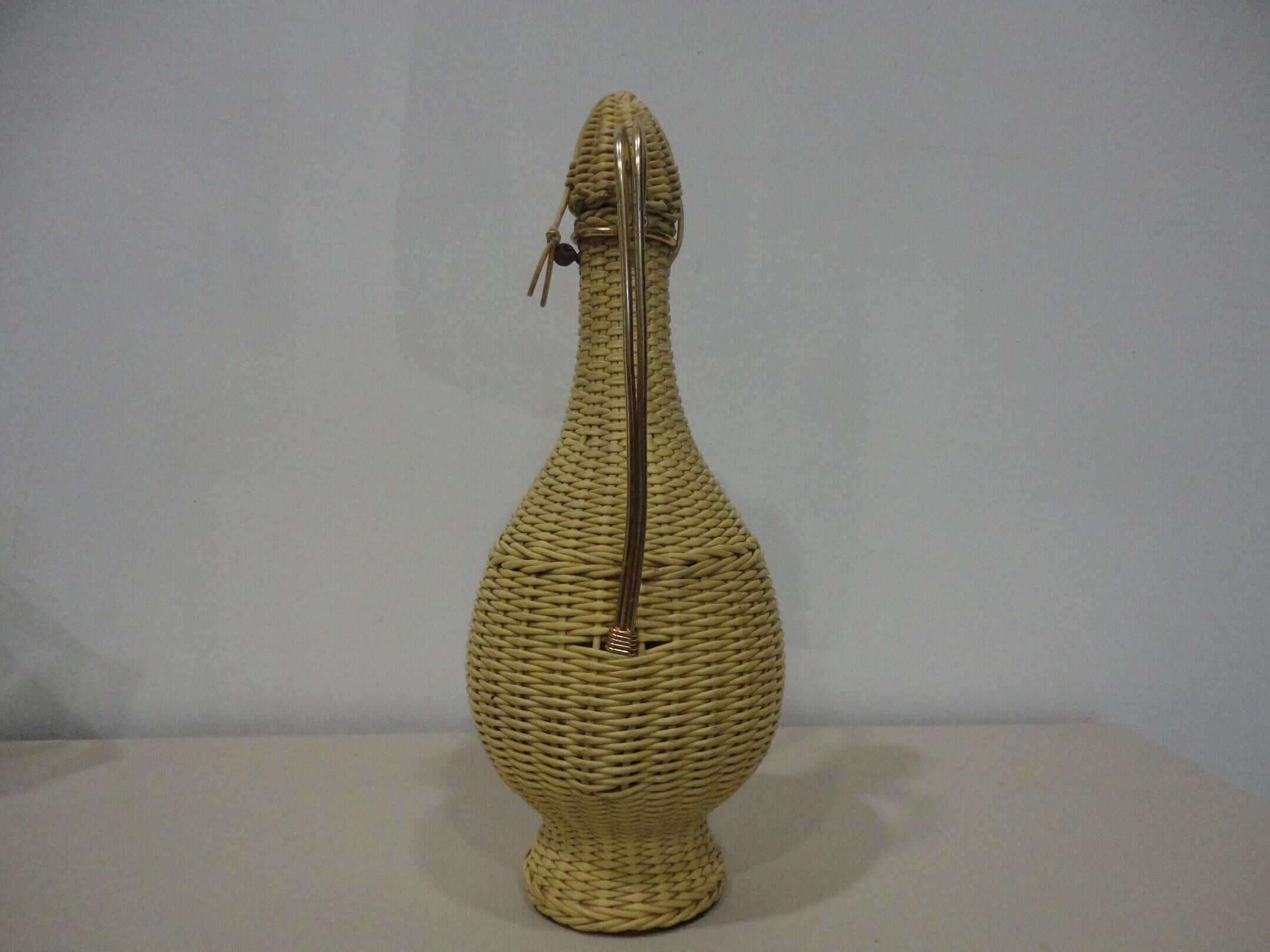 Bottle vintage "Scoubidou" beige
