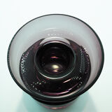 Vase violet scandinave en verre