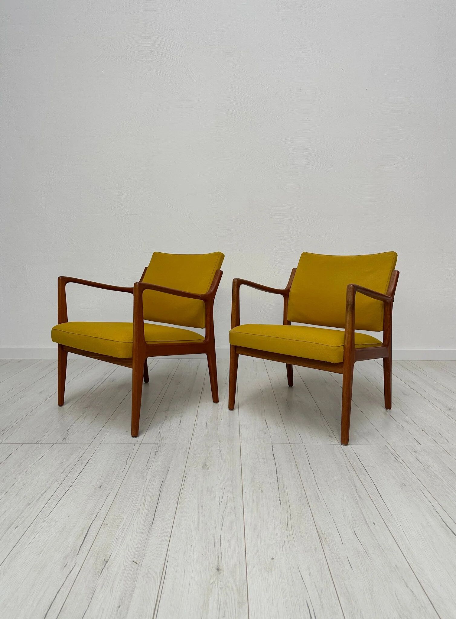 1960s vintage Swedish mid-century easy chairs by Karl-Erik Ekselius for J.O. Carlsson