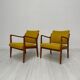1960s vintage Swedish mid-century easy chairs by Karl-Erik Ekselius for J.O. Carlsson