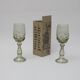 Roemer wine glasses by Josed & Eva Flek, Novy Bor Czechoslovakia.