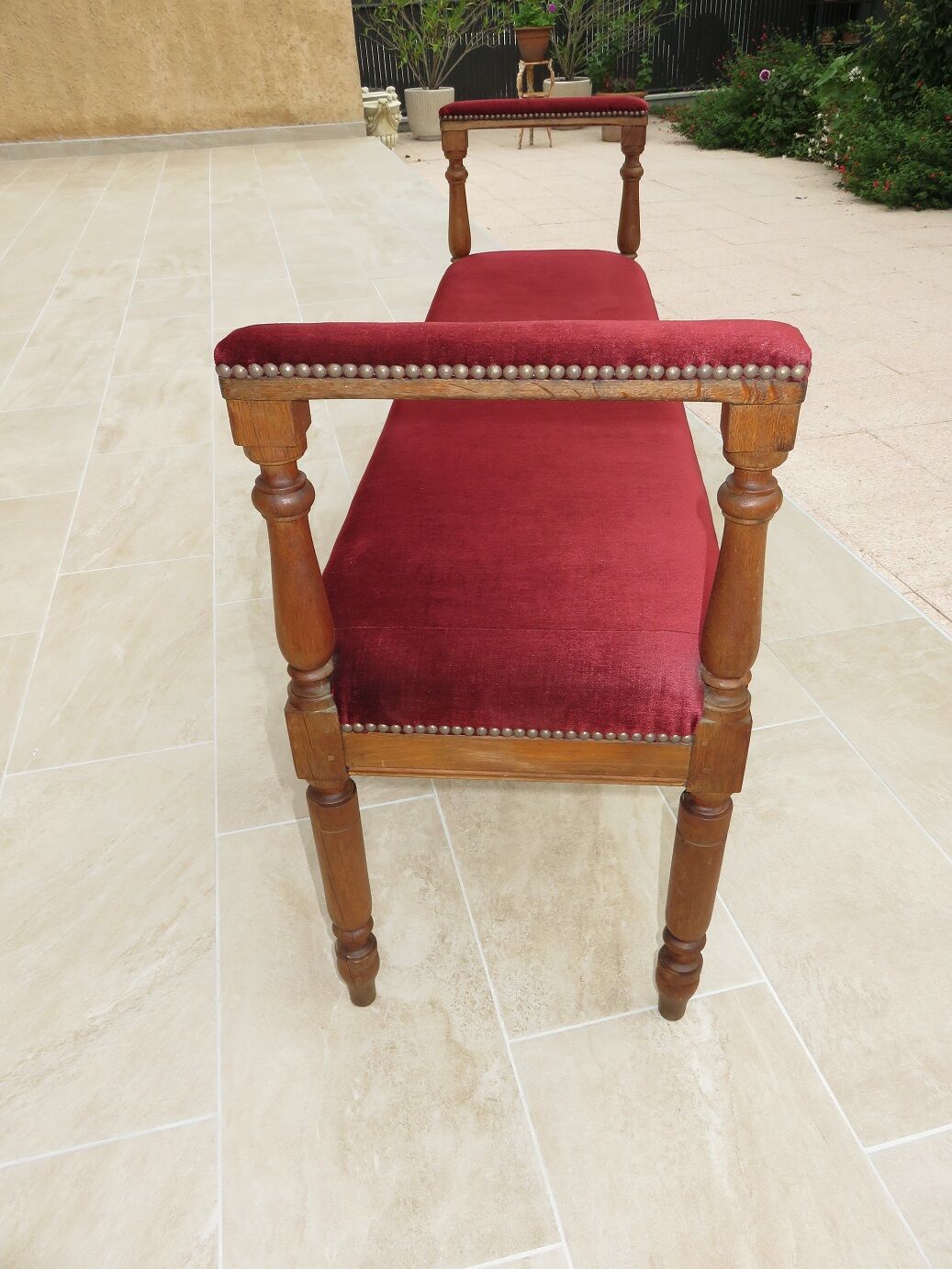 Bench velvet 150 cm x 40 cm