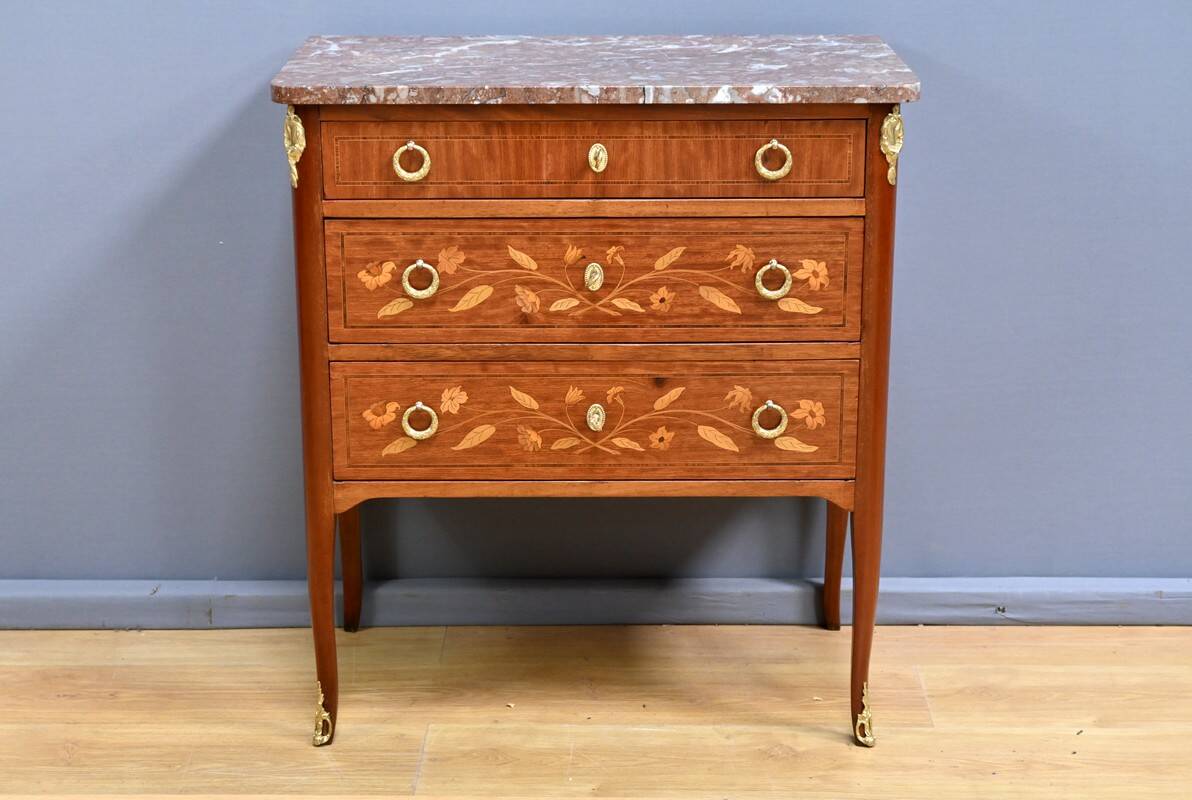 Petite Commode en Acajou Blond – Début XXe