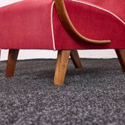 Fauteuils et tabourets Art Déco Jindřich Halabala H-530 années 1940, Up Závody