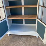 Glass-glazed Parisian wardrobe 1920