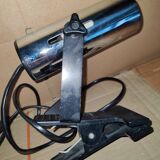 Chrome clamp spotlight from the 80s by Targetti.