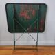 Folding garden table