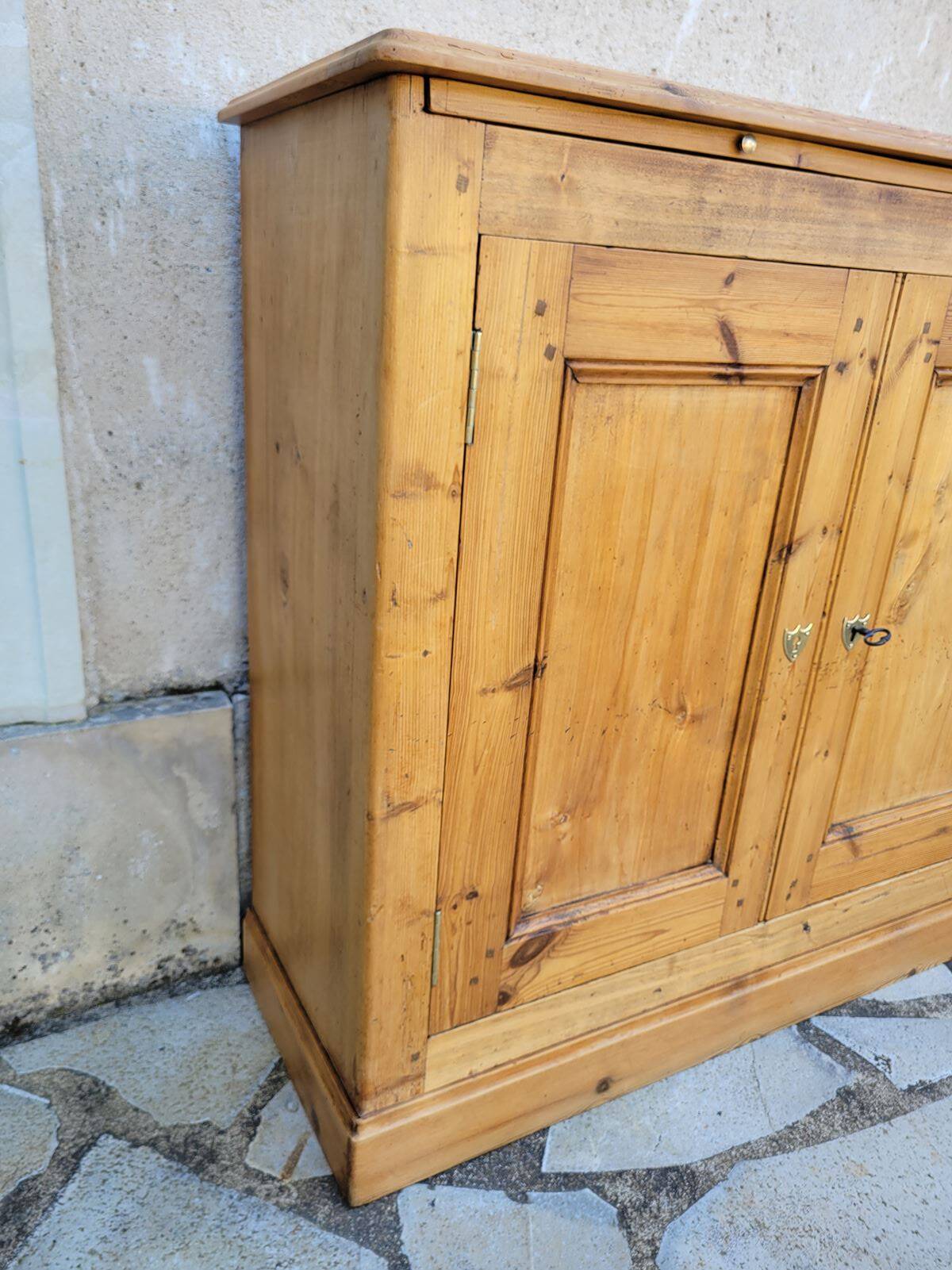Narrow old sideboard