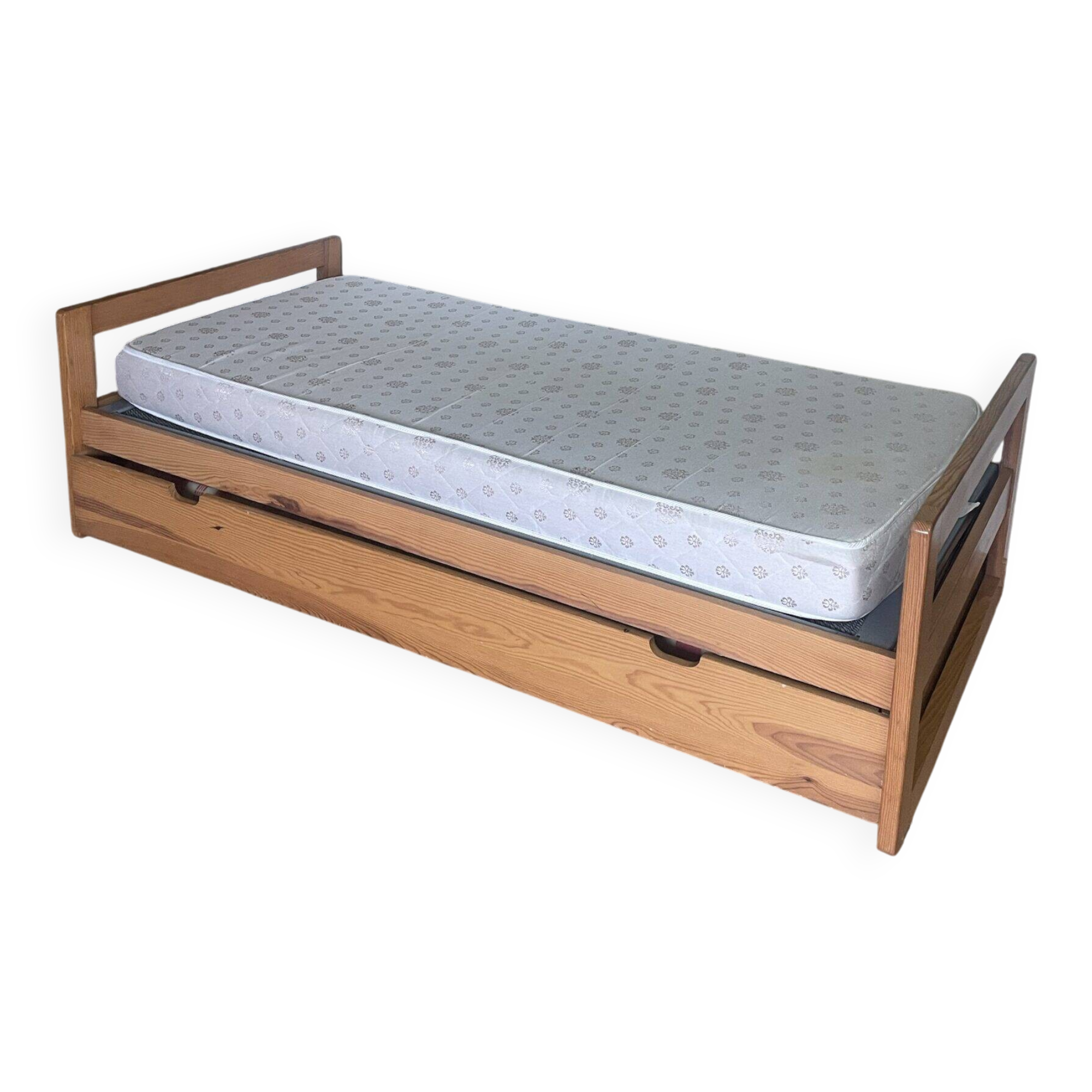 Solid wood bunk bed