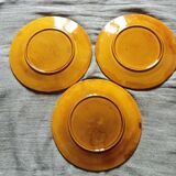 3 slushie style plates