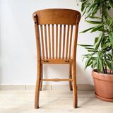 Office chair in solid oak baumann b8 19220/30